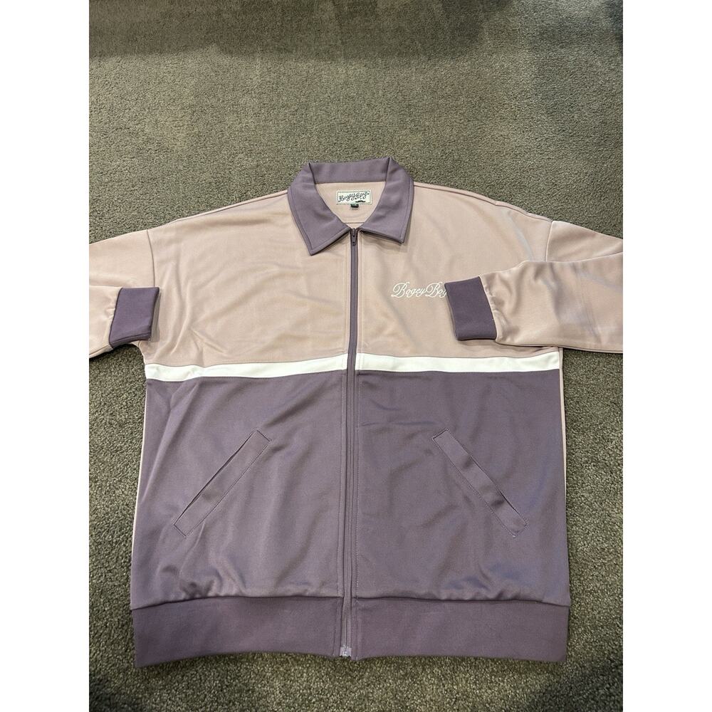 Bogey Boys Tracksuit Jacket Lavender Mens‎ Size Large